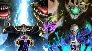 Ainz Ooal Gown OP(New) VS Sans V2 OP in Jump Force Mugen