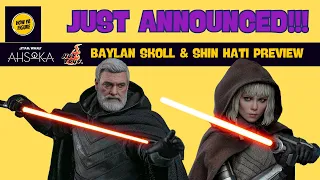 Hot Toys Baylan Skoll & Shin Hati Star Wars: Ahsoka Announced | First Look