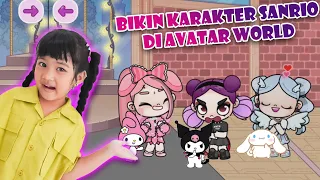 DOMINIQUE BIKIN KARAKTER SANRIO DI AVATAR WORLD🤩!! PALING BAGUS PUNYA SIAPA YA🤔 #gaming #viralvideo