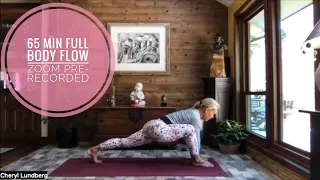 Full Body Yoga Flow || 65 Min || Zoom Recording