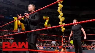 Dean Ambrose crashes The Miz's Intercontinental Title Comeback Tour Celebration: Raw, June 5, 2017