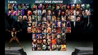 Mortal Kombat Kollection - TANYA MKOW Gameplay Playthrough