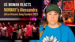US WOMAN REACTS | NORWAY @ EUROVISION Song Contest 2023