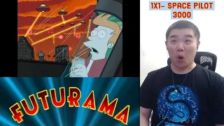 We’re starting Futurama! Season 1 Episode 1- Space Pilot 3000 Reaction!