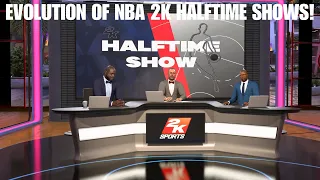 Evolution of the Halftime Show in NBA 2K Games! (NBA 2K - NBA 2K24)