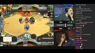 Trump got rekt by Eloise casting Hearthstone invitational