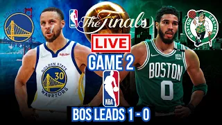 GOLDEN STATE WARRIORS vs BOSTON CELTICS | 2022 #NBAFinals Live Scoreboard | GAME 2 PREVIEW