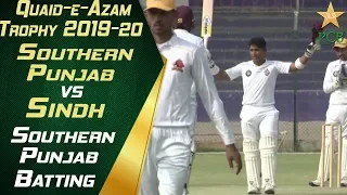 Southern Punjab Batting Highlights | Southern Punjab vs Sindh | Day 2 | Quaid e Azam Trophy 2019-20