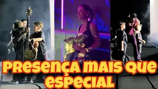 Gusttavo Lima recebe PRESENÇA mais que especial de Andressa Suita e os filhos no BUTECO Goiânia