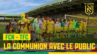 FC Nantes - Toulouse FC : la joie après la victoire !