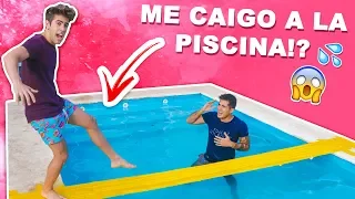 ¿PUEDO CRUZAR UNA PISCINA CON UN PUENTE DE CINTA AMERICANA?