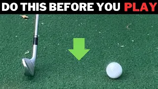 5 Minutes Of This Drill Results In Effortless Ball Striking (Do It Before You Play)