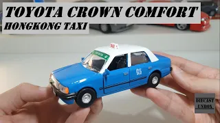 Unboxing Toyota Crown Comfort - Hongkong Taxi - 1/43 - Carven Diecast Miniature