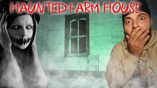 HAUNTED FARM HOUSE PARANORMAL ACTIVITY CAUGHT ON CAMERA