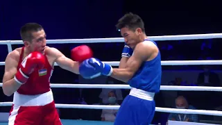 2021 ASBC Day 5 (56kg) UZB vs PHI | Asian Elite Men and Women Boxing Championships Delhi-Dubai