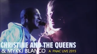 CHRISTINE AND THE QUEENS & MYKKI BLANCO AU FESTIVAL FNAC LIVE PARIS LE 16 JUILLET 2015
