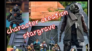 Brief overview of character creation in stargrave