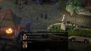 Pillars of Eternity II: Deadfire - Pallegina Rants at the Watcher for not Caring She was Banished