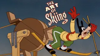 The Art of Skiing 1941 Disney Goofy Cartoon Short Film