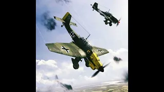 The unique sound of the Junkers Ju 87 bomber #worldwar2 #ww2 #luftwaffe #stuka