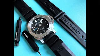 How to Change a Panerai Strap & Buckle - Panerai Submersible