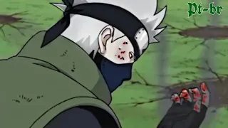 Naruto vs Kakashi | Naruto usa rasenshuriken contra Kakashi | naruto Shippuden dublado
