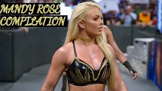 [WWE] Mandy Rose-Bicycle Knee Strike & Bed Of Roses Compilation