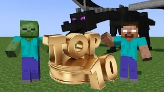 Top 10 Funny Monster School Minecraft Animations 2014 2015