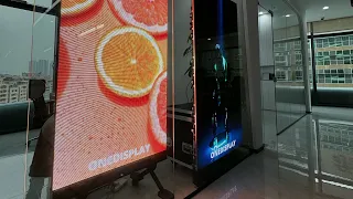 Transparent Led Screen VS Normal Screen for shop windows