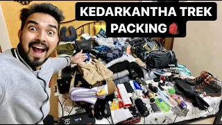 KEDARKANTHA TREK... THINGS TO CARRY , BEST SHOES FOR TREKKING & THIS PACKING IS FOR MY 20 Days Tour