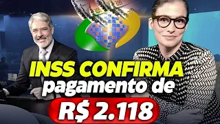 SAIU no DIÁRIO OFICIAL: INSS vai pagar ABONO EXTRA de R$2.118 - VEJA DATAS e quem RECEBE