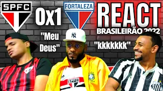 REACT SÃO PAULO 0 x 1 FORTALEZA | BRASILEIRÃO 2021