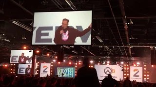 Overwatch 2 Reveal crowd reaction - BlizzCon 2019