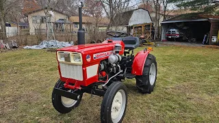 my 1980 yanmar ym186 after the restoration