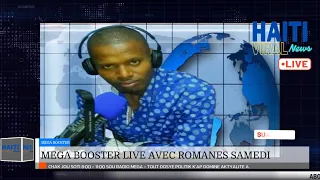 🔴Mega Booster Live 11 Aout 2023 sou Radio Mega avec Romanes Samedi, Prof. Leonidas