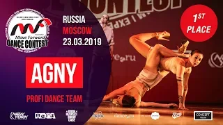 AGNY - 1st place | PROFI TEAM | MOVE FORWARD DANCE CONTEST 2019 [OFFICIAL 4K]