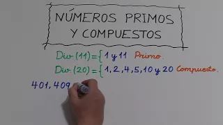 NÚMEROS PRIMOS DEL 400 AL 500