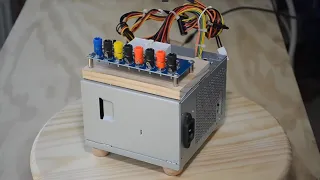 A Bench-Top Power Supply Built From An ATX Computer Power Supply