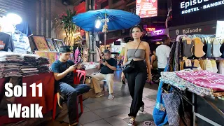 Bangkok Night walk - Sukhumvit Soi 11