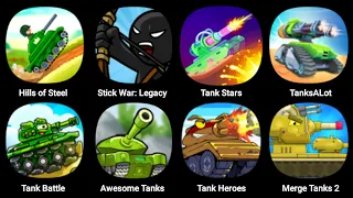 Hills Of Steel, Stick War Legacy, Tanks Stars, Tanks A Lot, Tank Battle, Awesome Tanks, Tank Heroes