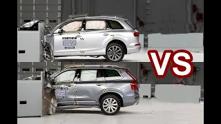 CarWorldTH - 2016 Volvo XC90 Vs 2017 Audi Q7 - Crash Test