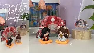 unboxing 📦 TGCF xie lian birthday figurine (huacheng gave lian a gift!) 🎲 天官赐福 tian guan ci fu HOB