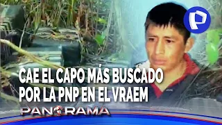 ¡Exclusivo! Así fue la caída del capo del narcotráfico en el Vraem alias "La Leche"