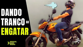 Moto dando tranco ao Engatar