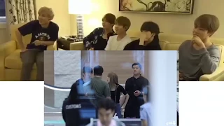 BTS reaction to "Blackpink #Lisa beautiful, funny and lovely moment"