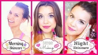My Everyday Makeup Routine + Winter Skincare (Day & Night!)