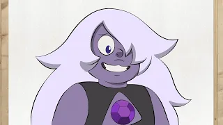 HOW TO DRAW AMETHYST (Steven Universe) EASY