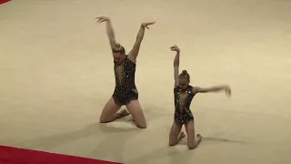 Wakefield Gym Club - GOLD - 13-19 WP - Combined - 2019 British Acrobatic Championships