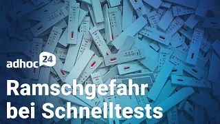 Ramschgefahr bei Schnelltests / Corona-Impfung in Apotheken / Omikron: Impfschutz und Testsicherheit