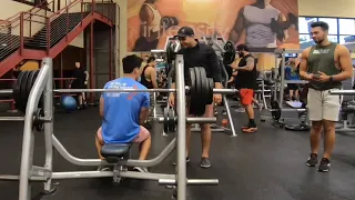 WTF DUDE, What the FUDGE are you doing?!? 365lb/165kg bench at 151lb/68kg bodyweight
